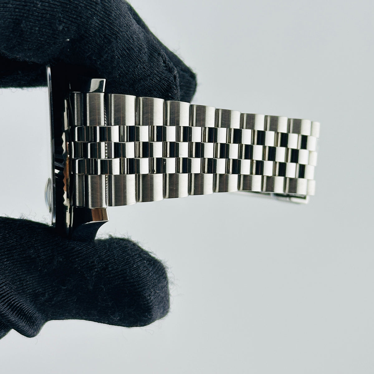 Rolex Datejust Dark Rhodium Diamond Dial on D Link Jubilee Bracelet Ref. 126334 Card 2024 — view 4