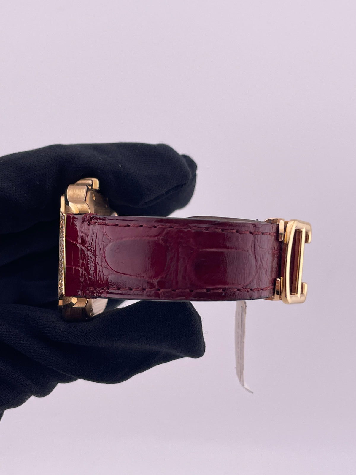 Cartier Santos de Cartier Silver Dial on Leather Strap Ref. WJSA0008 Card 2021 — view 4