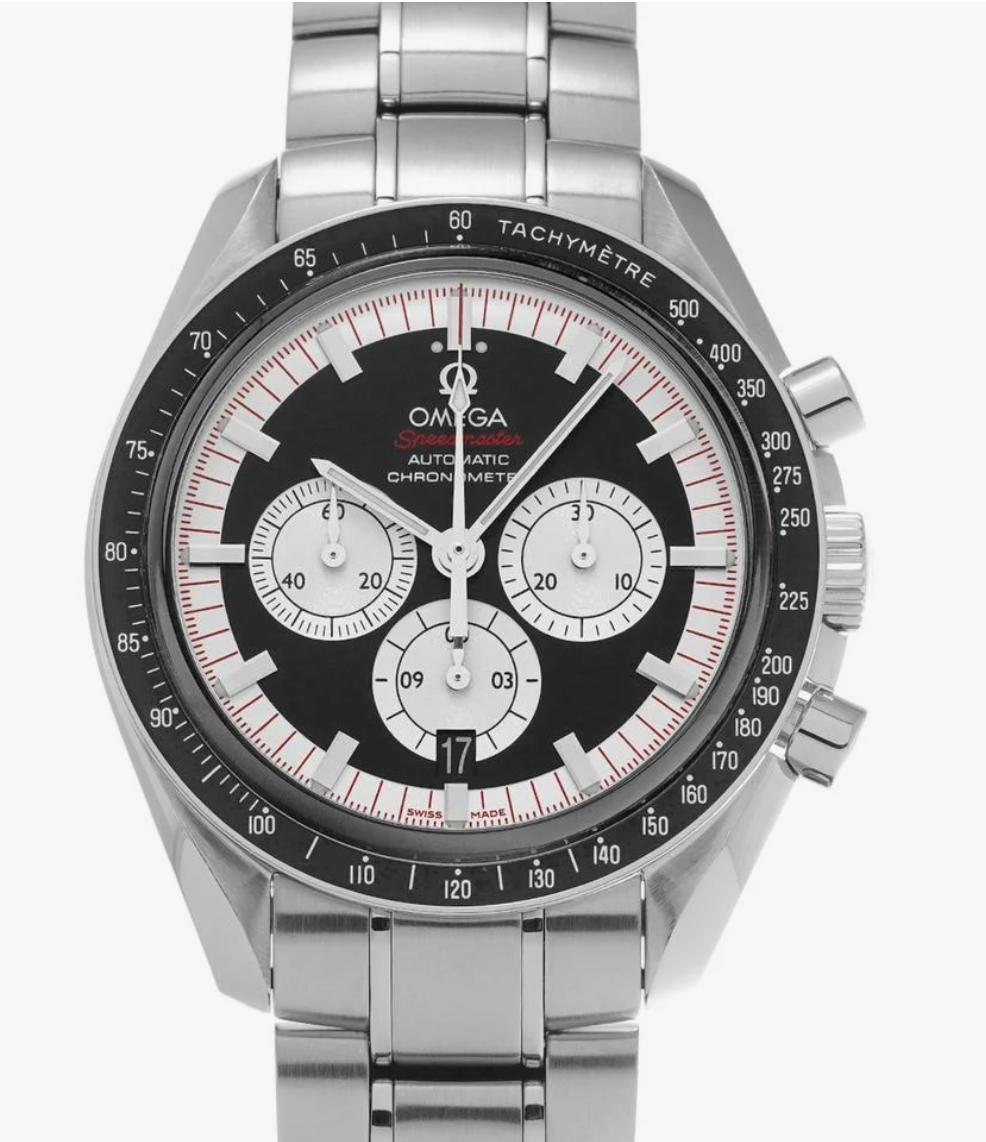 Omega Speedmaster Black Dial on Stainless Steel Bracelet Ref. 3507.51
