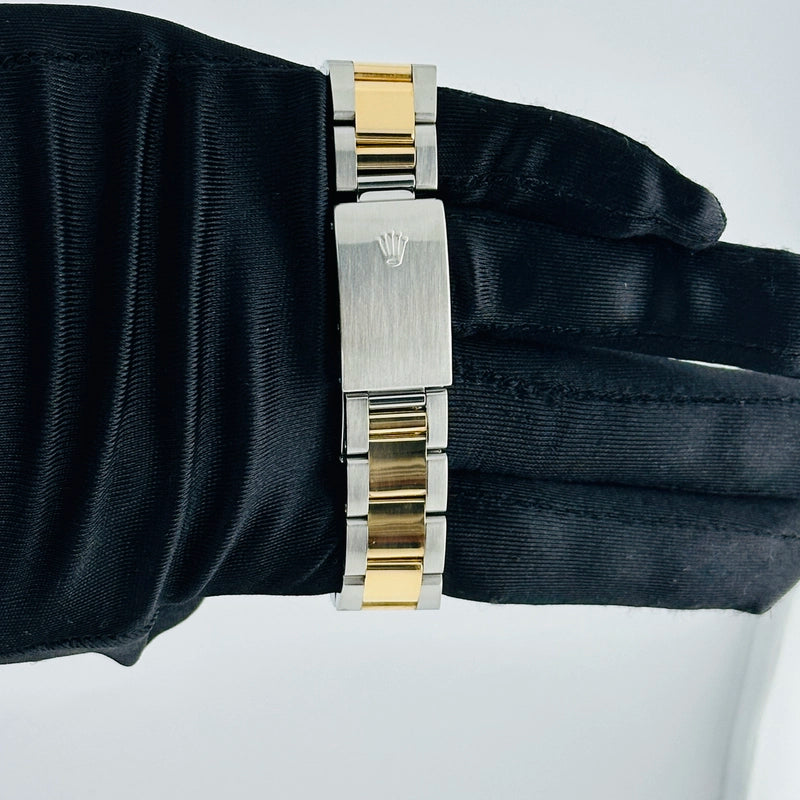 Rolex Datejust Champagne Stick Dial on Oyster Ref 16203 with Papers 2002
