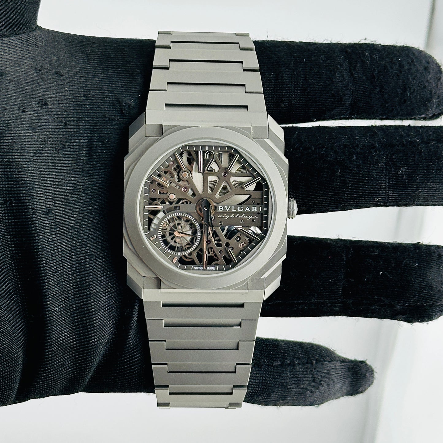 Bvlgari Octo Finissimo Openwork Dial on Bracelet Ref. 103610 Card 2025 — view 2