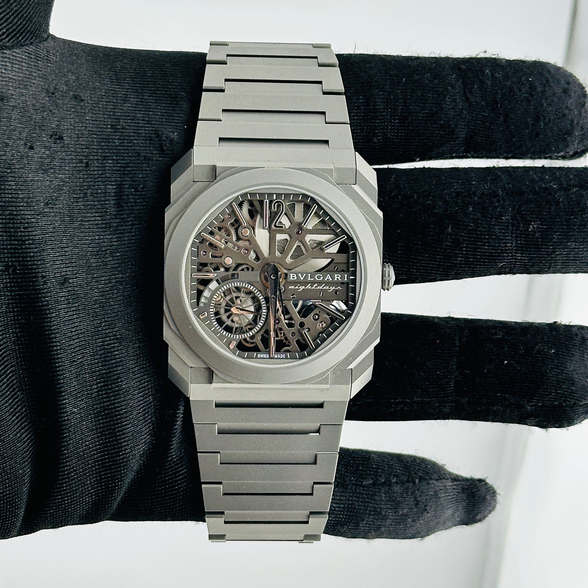 Bvlgari Octo Finissimo Openwork Dial on Bracelet Ref. 103610 Card 2025 — view 2