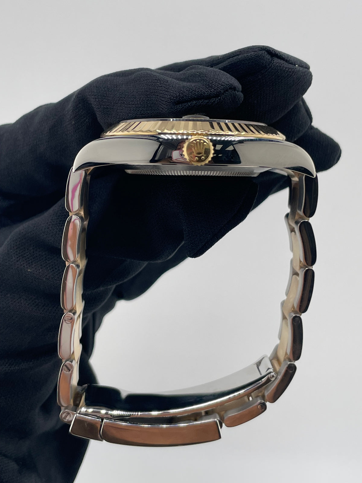 Rolex Datejust II Champagne Stick Dial on Oyster Ref. 116333 Card 2012 — view 6