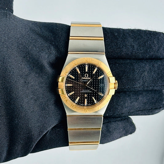 OMEGA Constellation Black Dial Ref 123.20.35.20.01.001