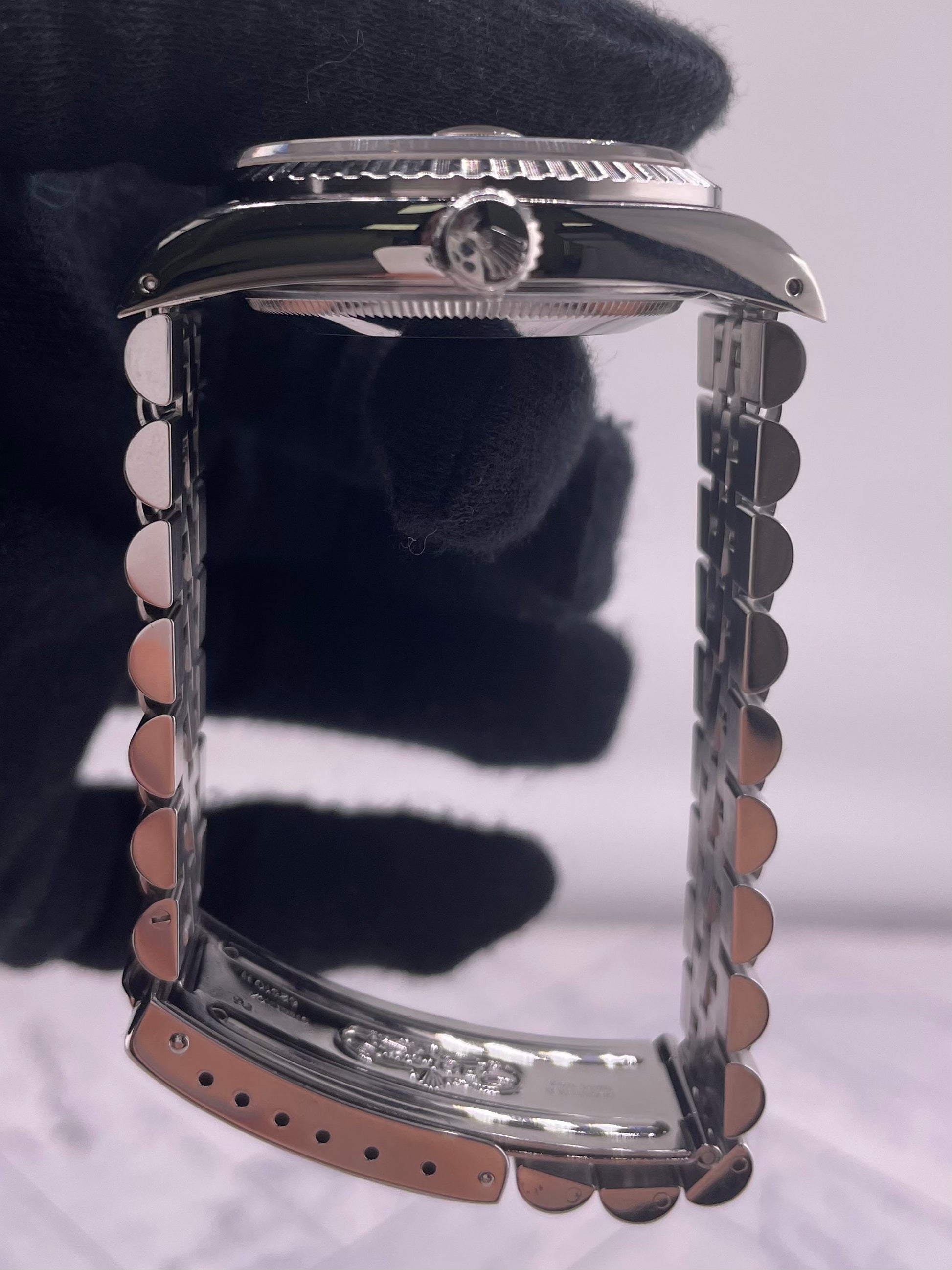 Rolex Datejust Silver Stick Dial on Jubilee Ref. 16030 1991 — view 6