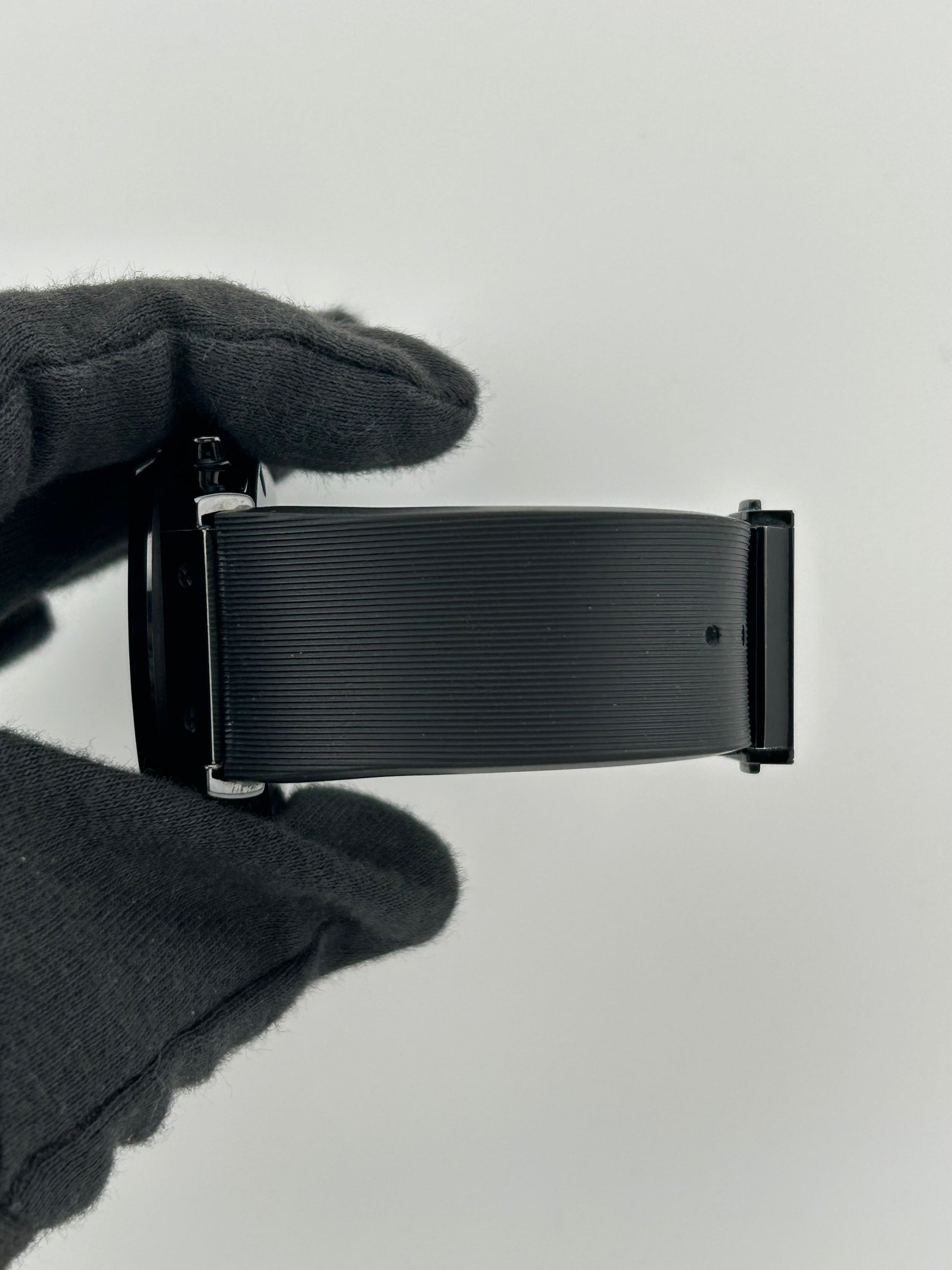 Hublot Classic Fusion Black Magic Black Dial on Rubber Fold Clasp Ref. 521.CM.1171.RX Manuals Only and Box — view 5