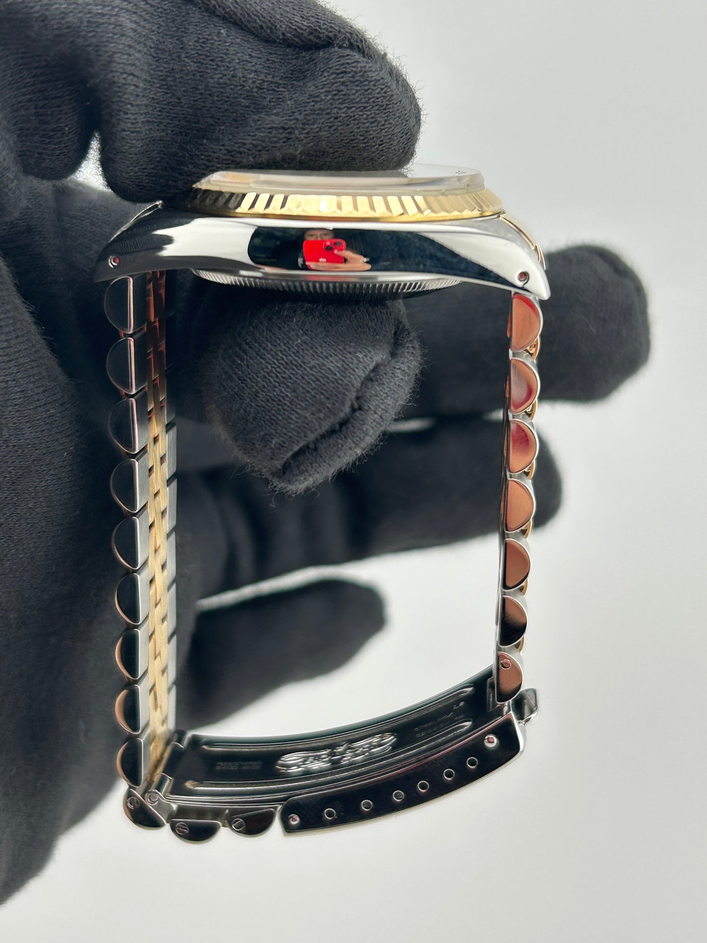 Rolex Datejust Gold Dial on Jubilee Ref. 16233 Papers 1994 — view 7
