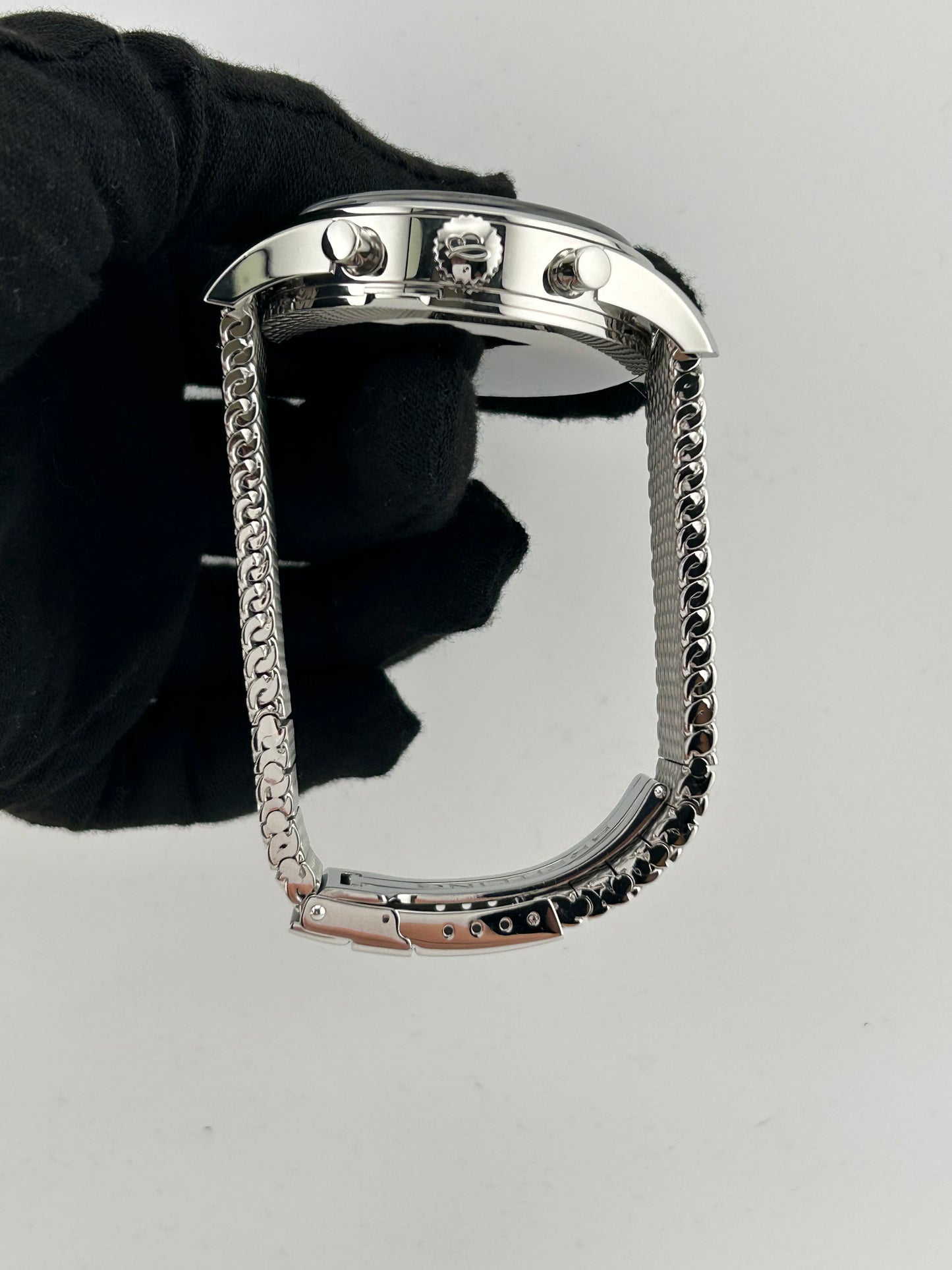 Breitling Transocean Chronograph Mercury Silver Dial on Stainless Steel Bracelet Ref. AB015412 Card 2015 — view 6