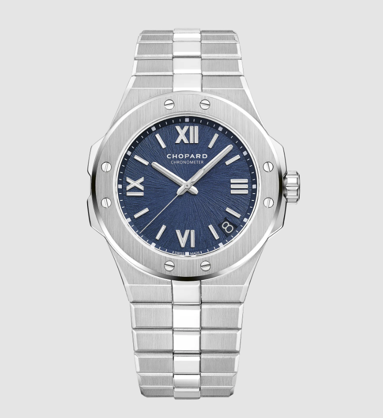 Chopard Alpine Eagle Blue Dial on Stainless Steel Bracelet Ref. 298600-3001 Card 2023