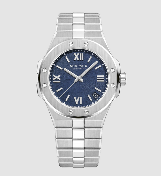 Chopard Alpine Eagle Blue Dial on Stainless Steel Bracelet Ref. 298600-3001 Card 2023