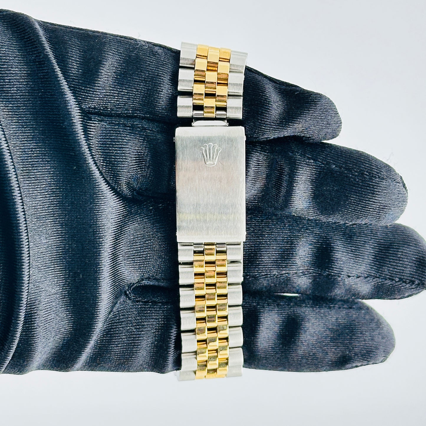 Rolex Datejust Champagne Anniversary Diamond Dial Dial on D Link Jubilee Bracelet Ref. 16233G 1996 — view 4