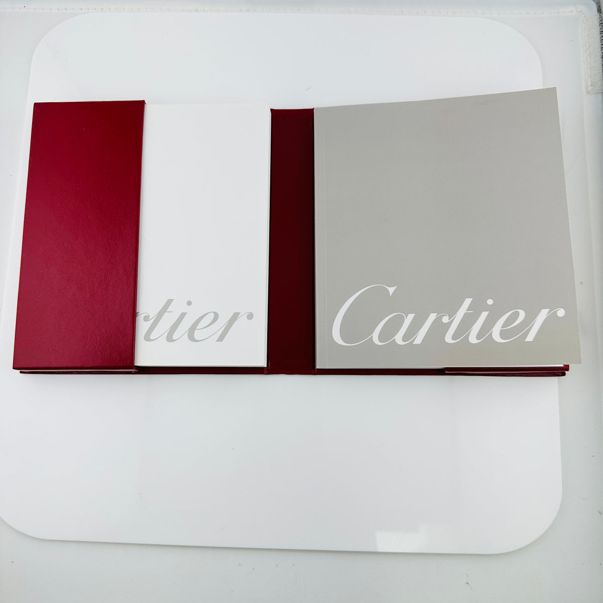 Cartier Tank Mini Allongee Silver Roman Numerals Dial on Leather Band Ref. 2443 Complete 2000 — view 8