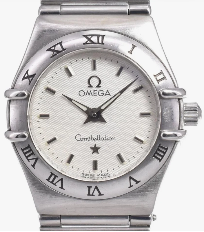 Omega Constellation White Dial on Stainless Steel Bracelet Ref. 1562.3