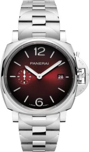 Panerai Luminor Due Burgundy Dial Ref. PAM01539/OP7610 Card Open Date