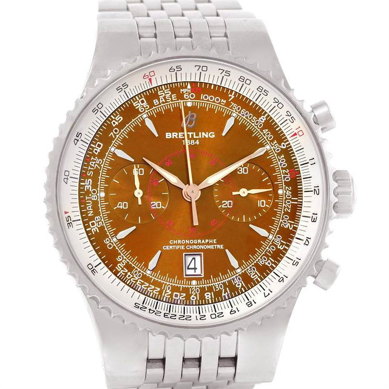 Breitling Montbrilliant Bronze Dial Ref. A23340