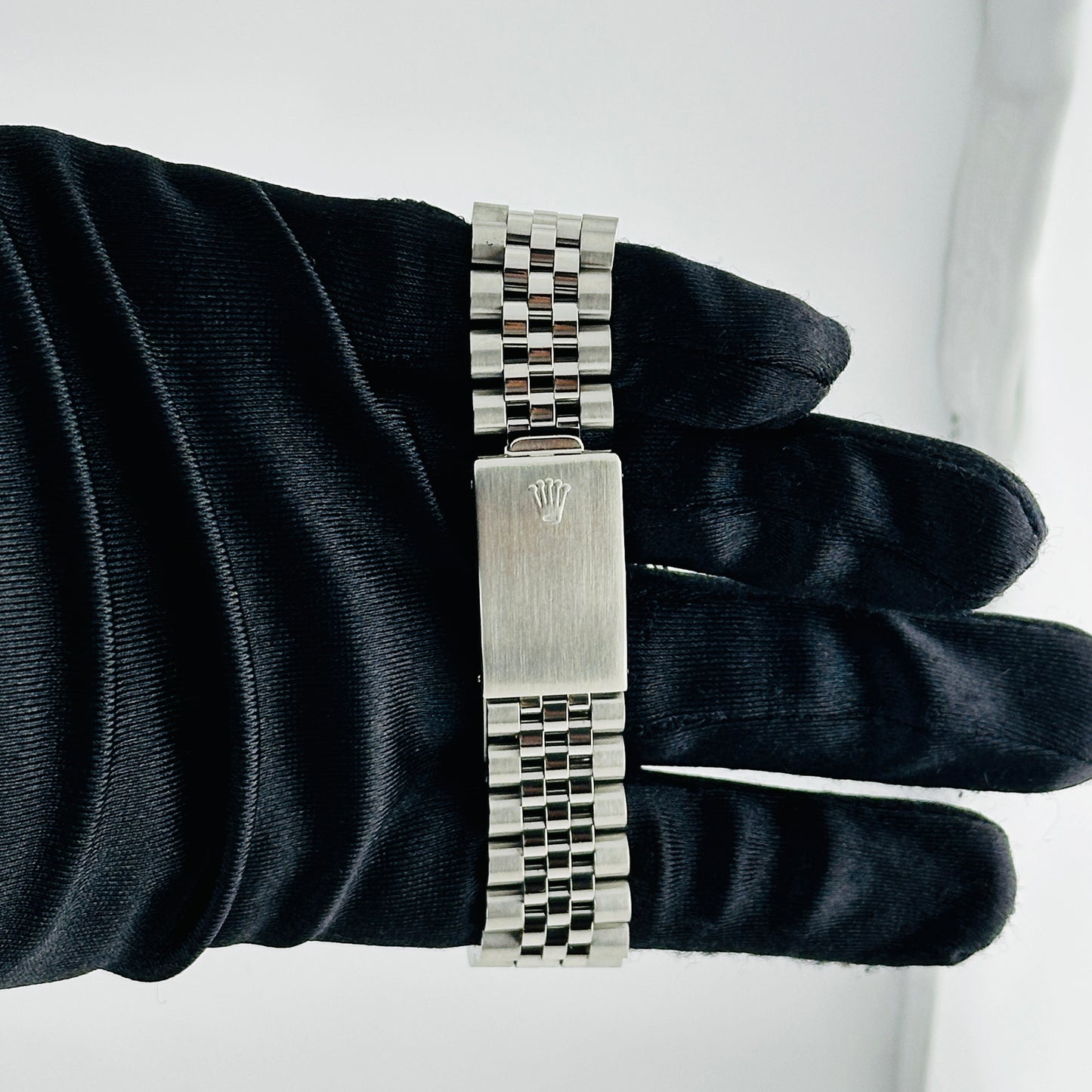 Rolex Datejust Silver Stick / Has Spots Dial on D Link Jubilee Bracelet Ref. 1601 1962 — view 4