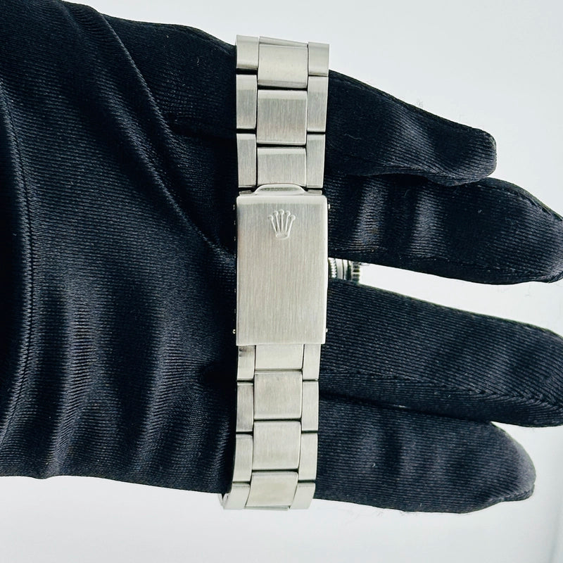 Rolex Datejust Silver Stick Dial on Oyster Ref 1601/4