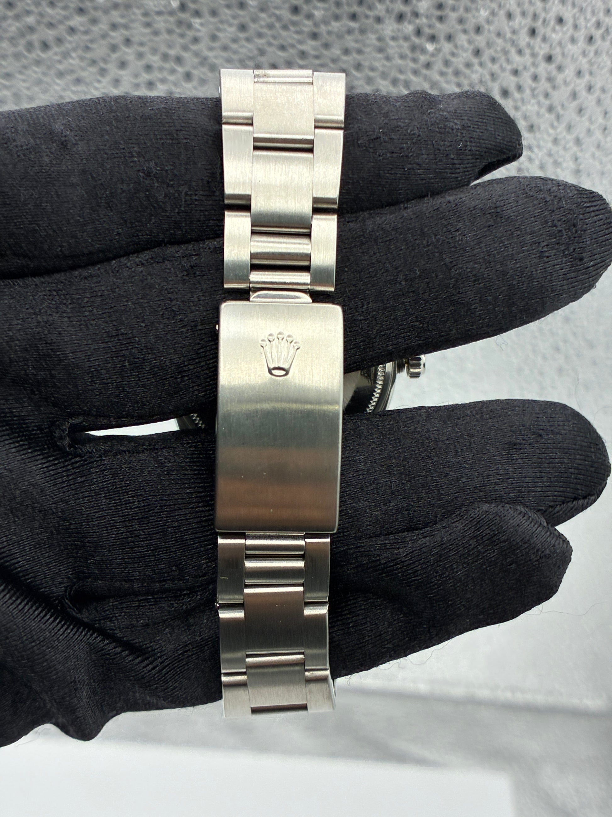 Rolex Air-King Silver Stick Dial on Oyster Ref. 14010 — view 5