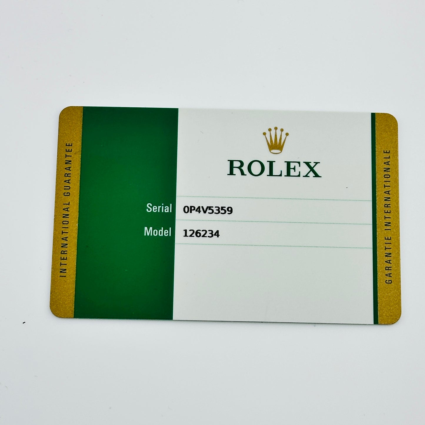 Rolex Datejust Blue Jubilee Diamond Factory Dial on Oyster Bracelet Ref. 126234 Card 2020 — view 7