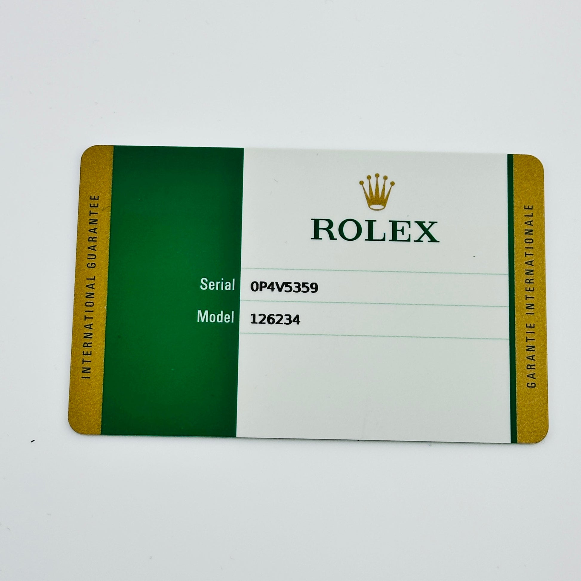 Rolex Datejust Blue Jubilee Diamond Factory Dial on Oyster Bracelet Ref. 126234 Card 2020 — view 7