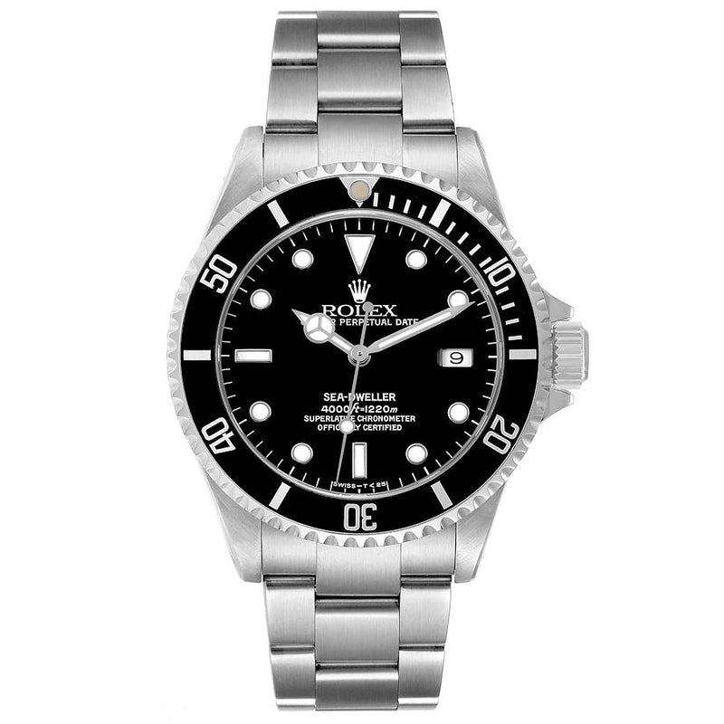 Rolex Sea-Dweller Black Dial on Oyster Ref 16600 with Papers