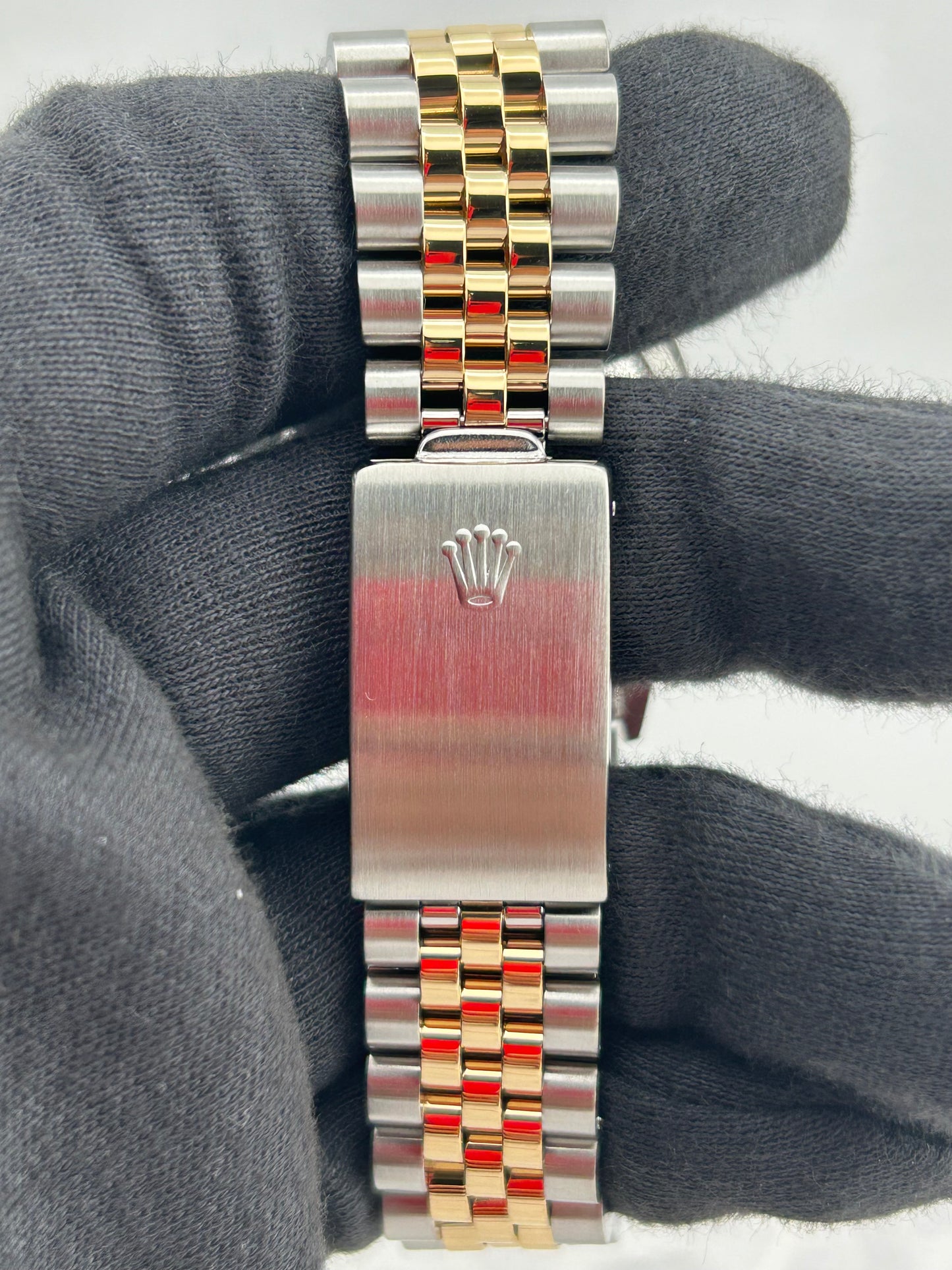 Rolex Datejust Gold Dial on Jubilee Ref. 16233 Papers 1994 — view 4