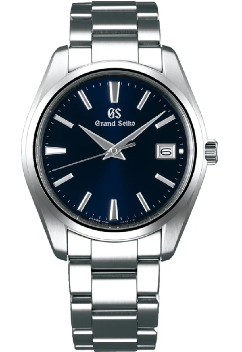 Grand Seiko Heritage Blue Index Dial on Stainless Steel Bracelet Ref. SBGV025