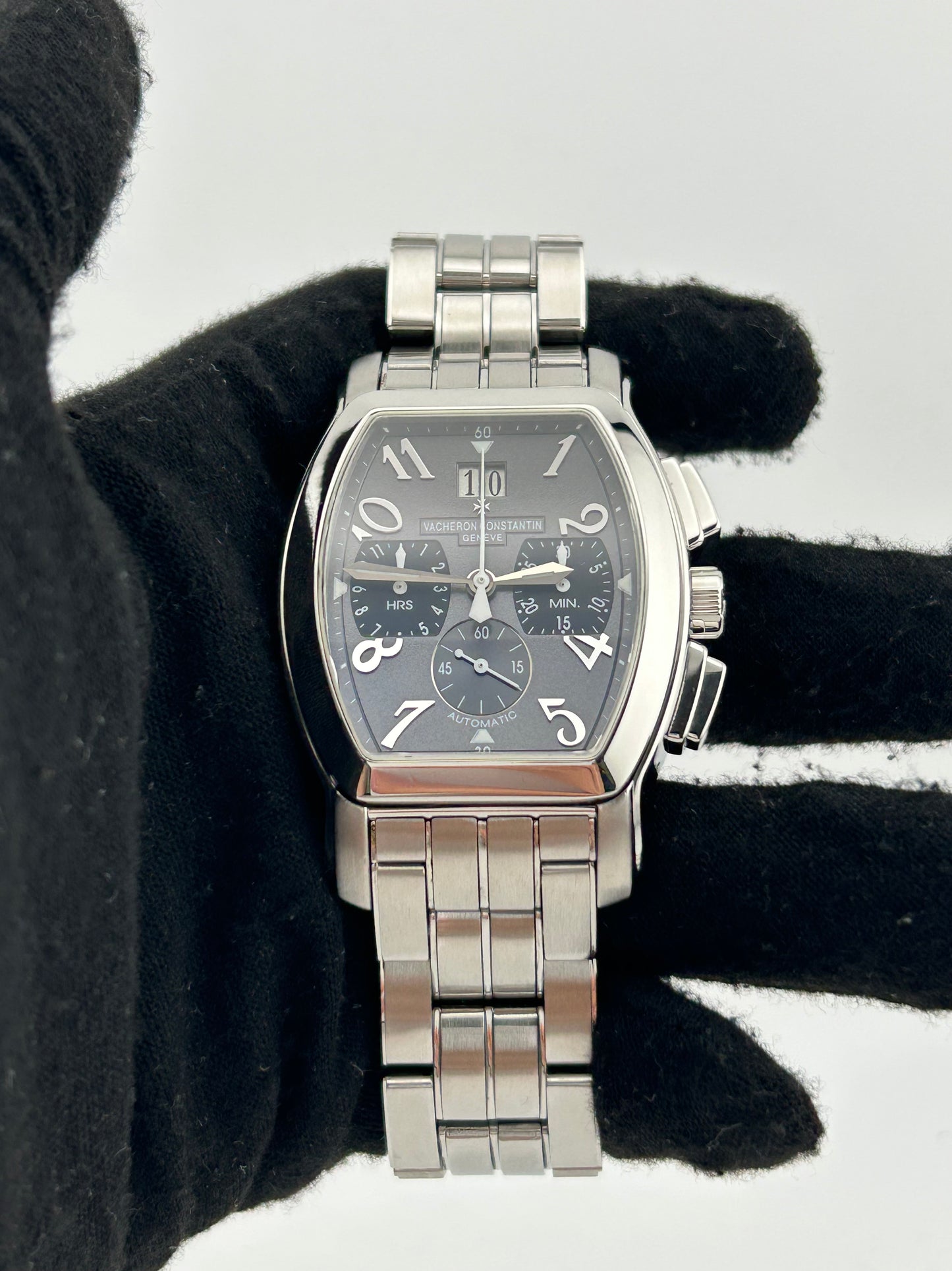 Vacheron Constantin Royal Eagle Gray Arabic Numerals Dial on Stainless Steel Bracelet Ref. 49145 with Box — view 2