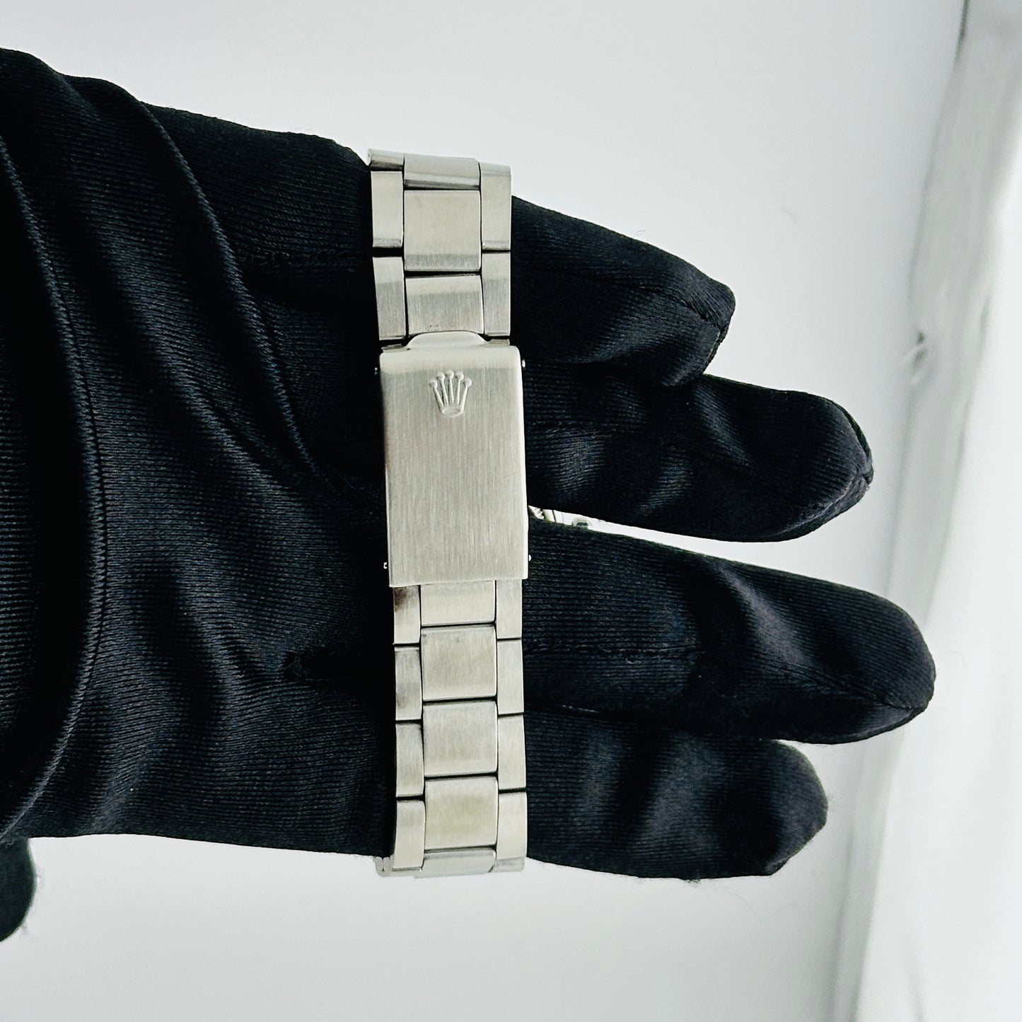 Rolex Datejust Silver Stick / Has Spots Dial on Folded Oyster Ref. 1601 1963 — view 2