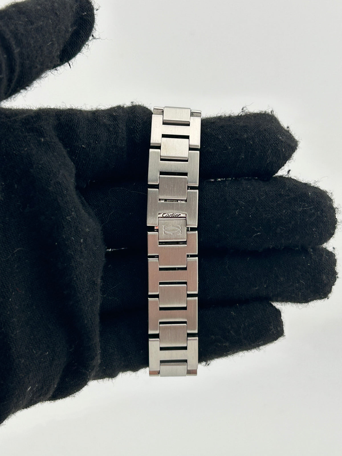 Cartier Miss Pasha Silver Dial on Stainless Steel Bracelet Ref. W3140007 — view 4