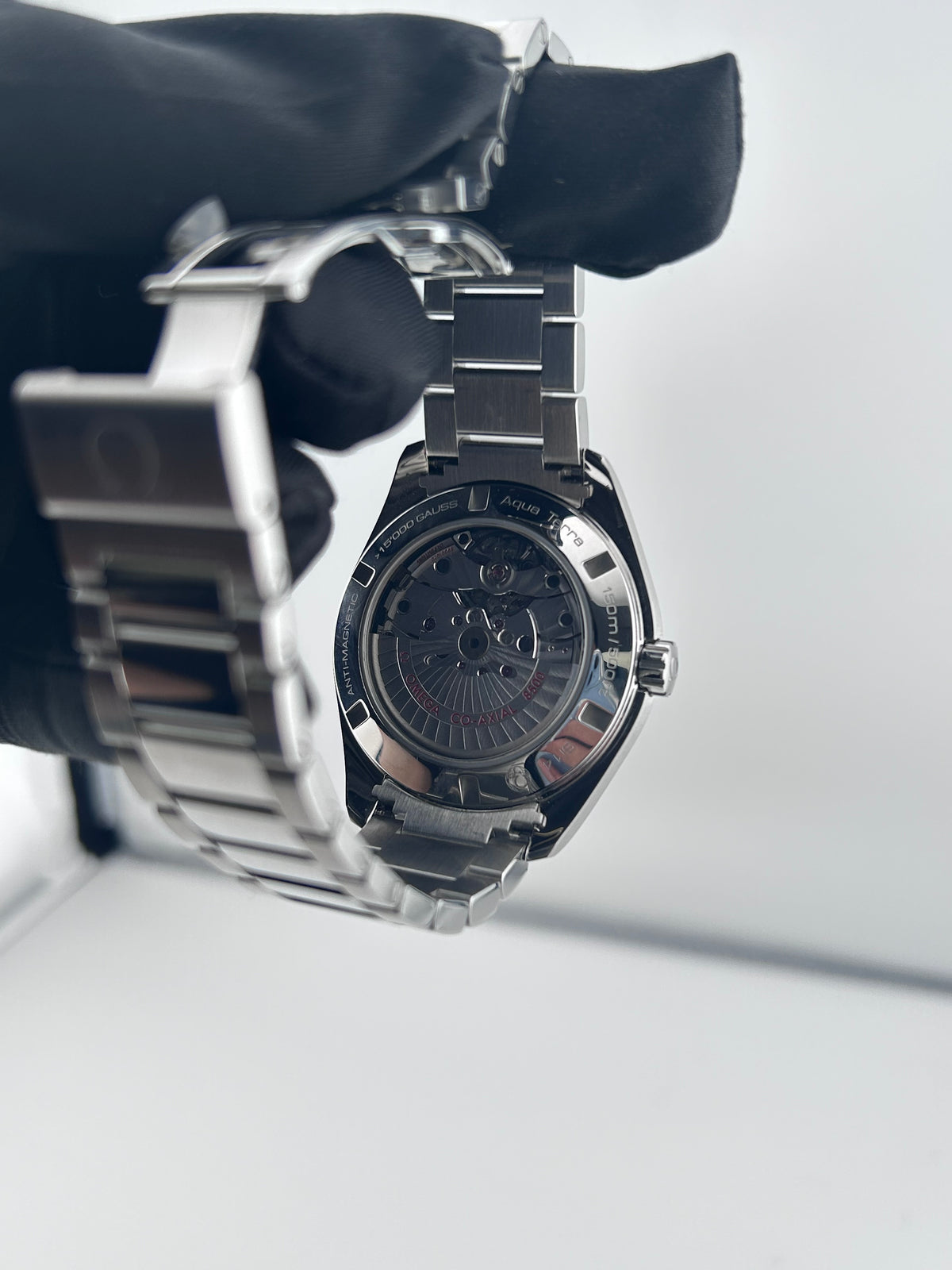 Omega Aqua Terra Blue Sun Brushed Dial on Stainless Steel Ref. 231.10.42.21.03.006 Card 2020 — view 6