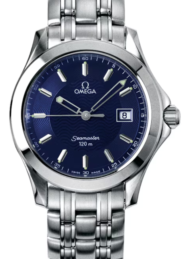 Omega Seamaster Blue Dial on Stainless Steel Ref. 2511.81 Complete