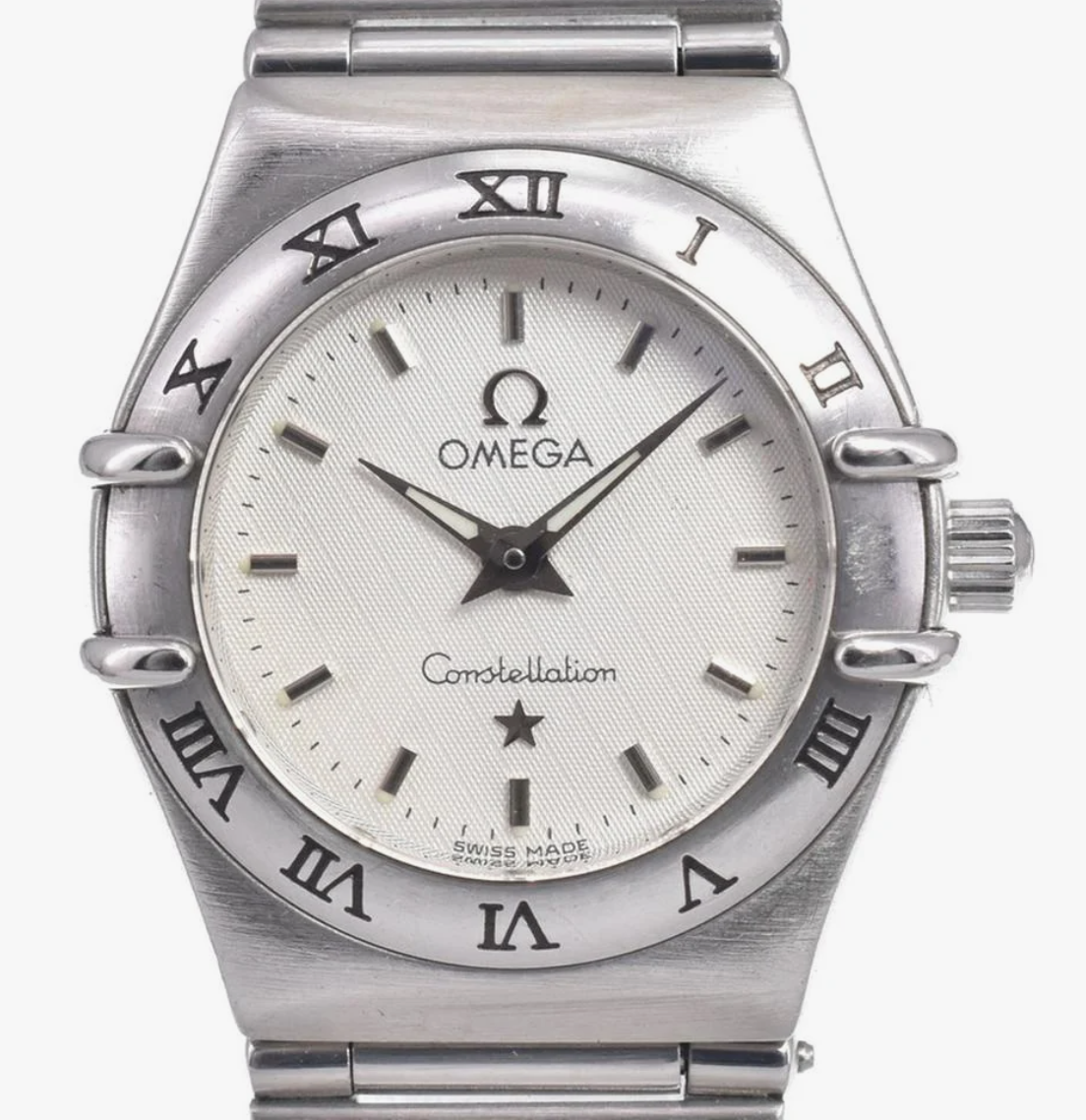 Omega Constellation White Dial on Stainless Steel Bracelet Ref. 1562.3
