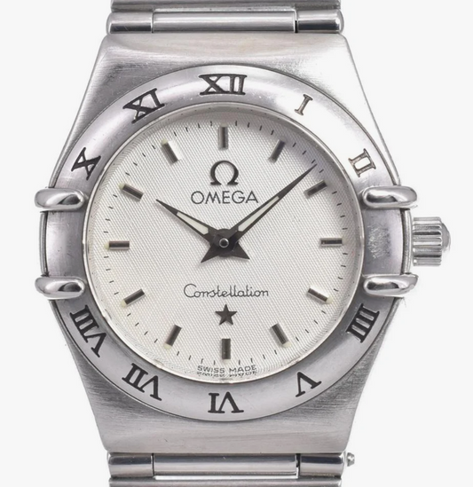 Omega Constellation White Dial on Stainless Steel Bracelet Ref. 1562.3