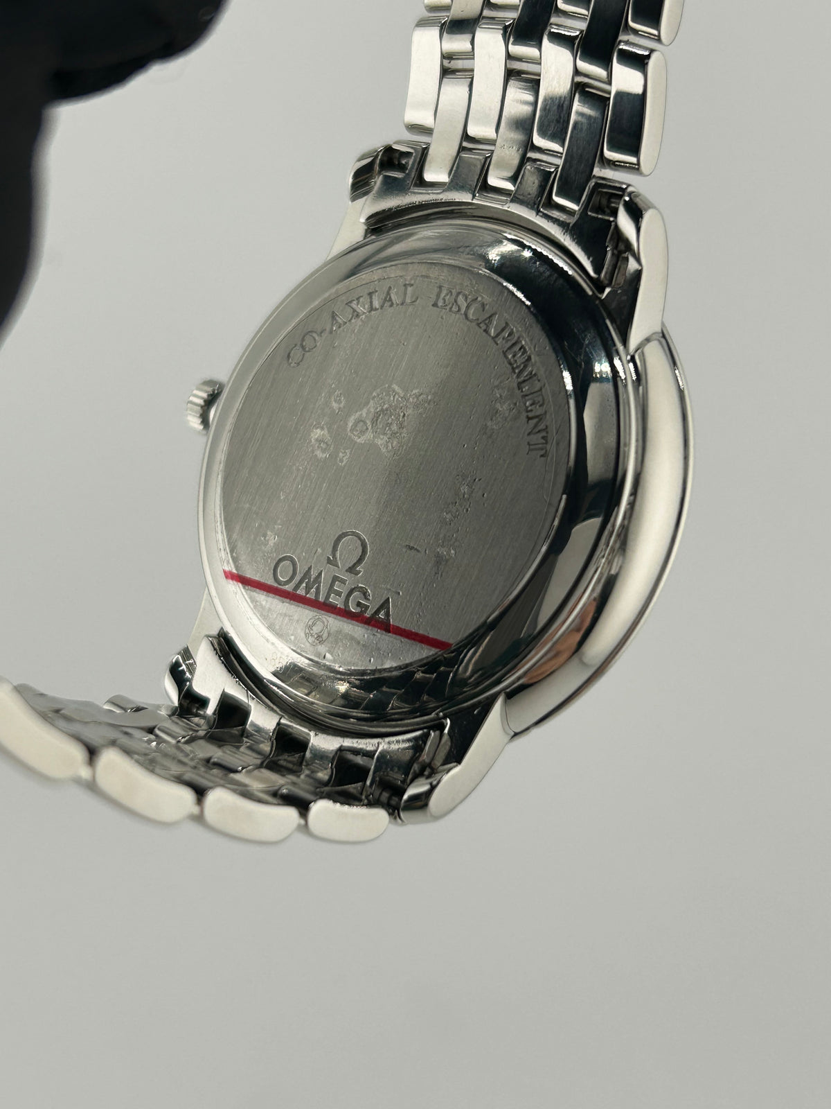 Omega De Ville Prestige Silver Dial on Stainless Steel Bracelet Ref. 4574.31 Card 2012 — view 7
