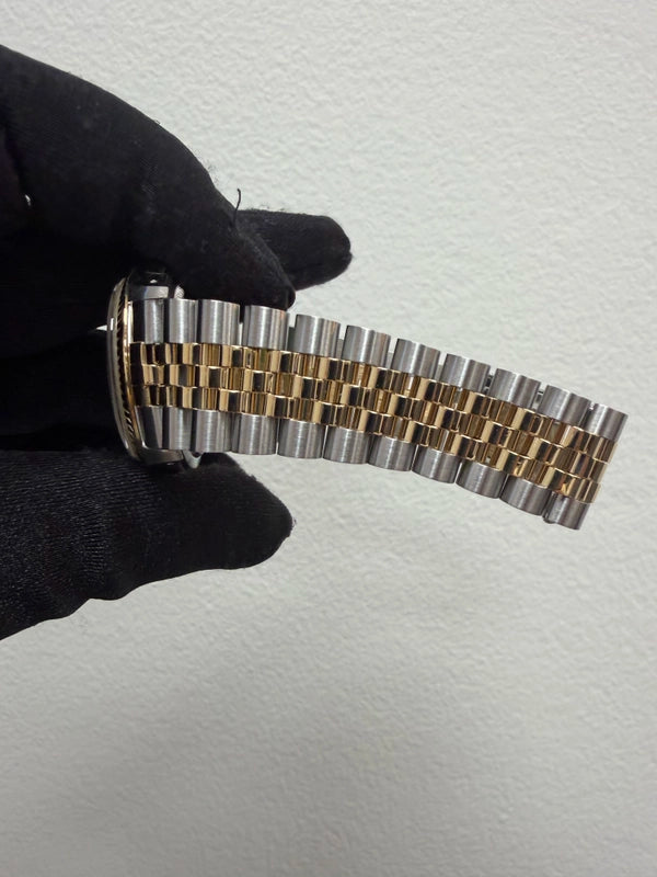 Rolex Datejust 36 Champagne Diamond Dial on Jubilee Ref 16233 with Papers 1988