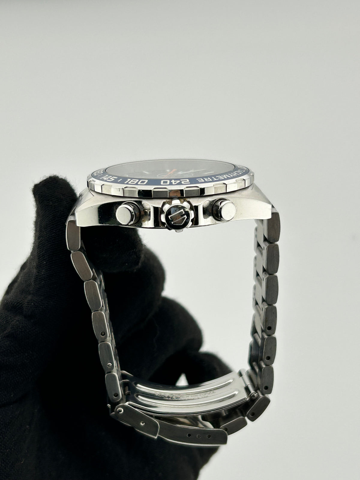 Tag Heuer Formula 1 Chronograph Blue Chronograph Dial on Stainless Steel Ref. CAZ1014.BA0842 — view 5