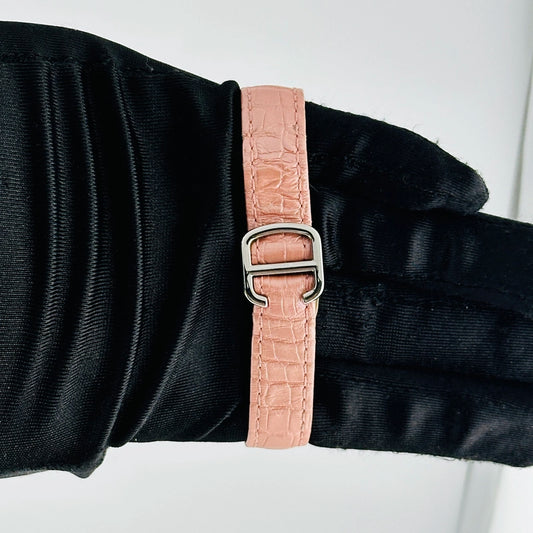 Cartier Cle Silver Dial on Leather Ref 3867/CRWSCL0005 with Papers 2016