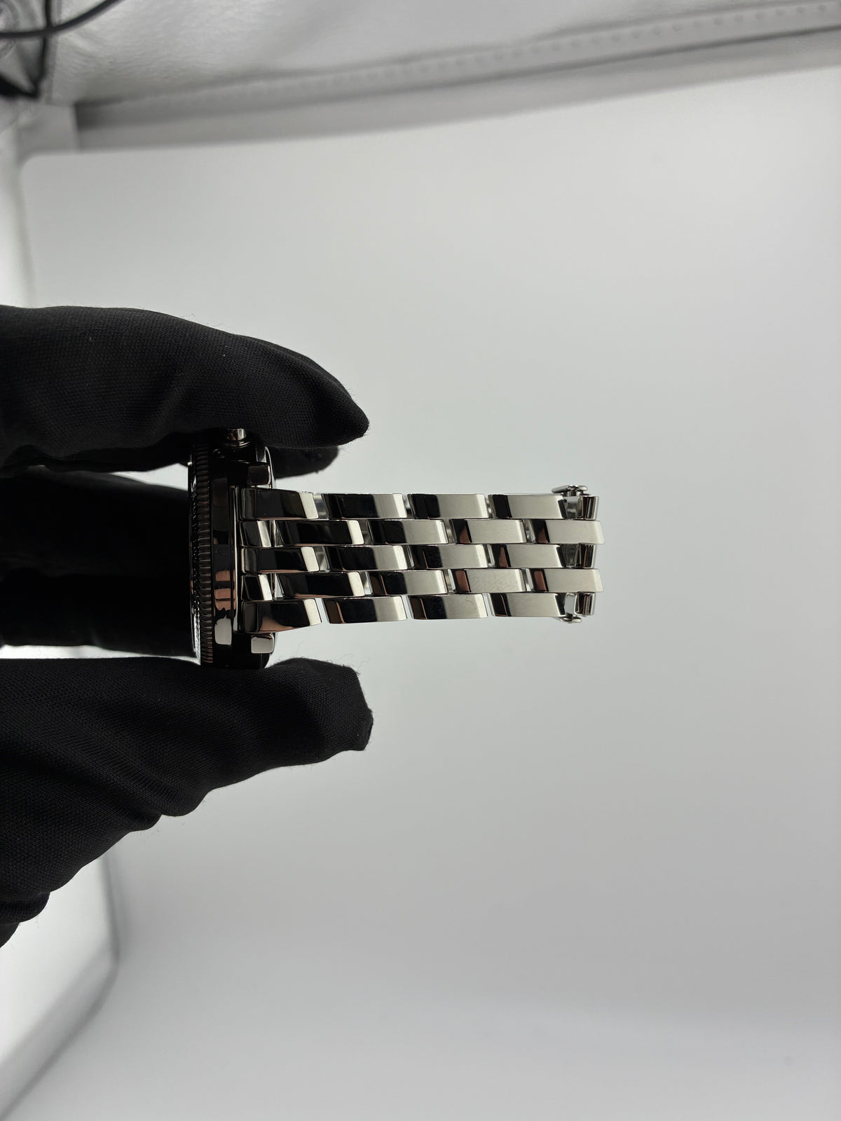 Breitling Astromat White Dial on Stainless Steel Bracelet Ref. A19405 Papers Open Date — view 5