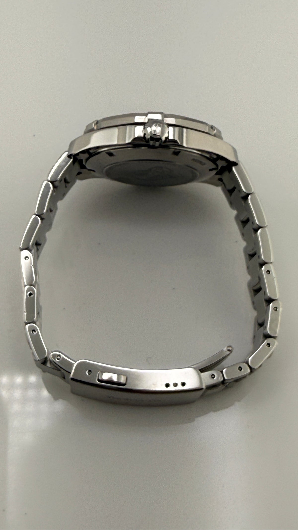 Tag Heuer Aquaracer Black Dial on Stainless Steel Bracelet Ref. WAY111A.BA0928 with Box — view 7