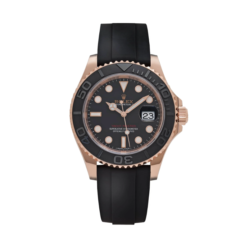 Rolex Yacht-Master Black Dial on Oyster Ref. 116655 Card 2018