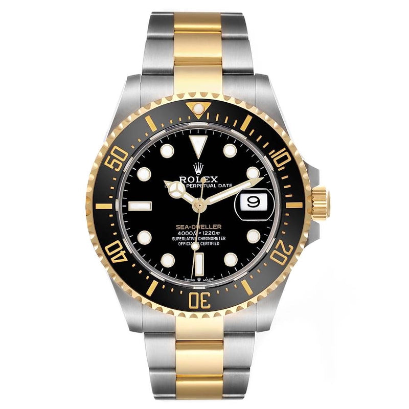Rolex Sea-Dweller Black Dial on Oyster Ref 126603 with New Style Card White 2020