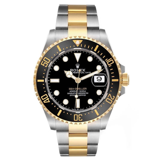Rolex Sea-Dweller Black Dial on Oyster Ref 126603 with New Style Card White 2020