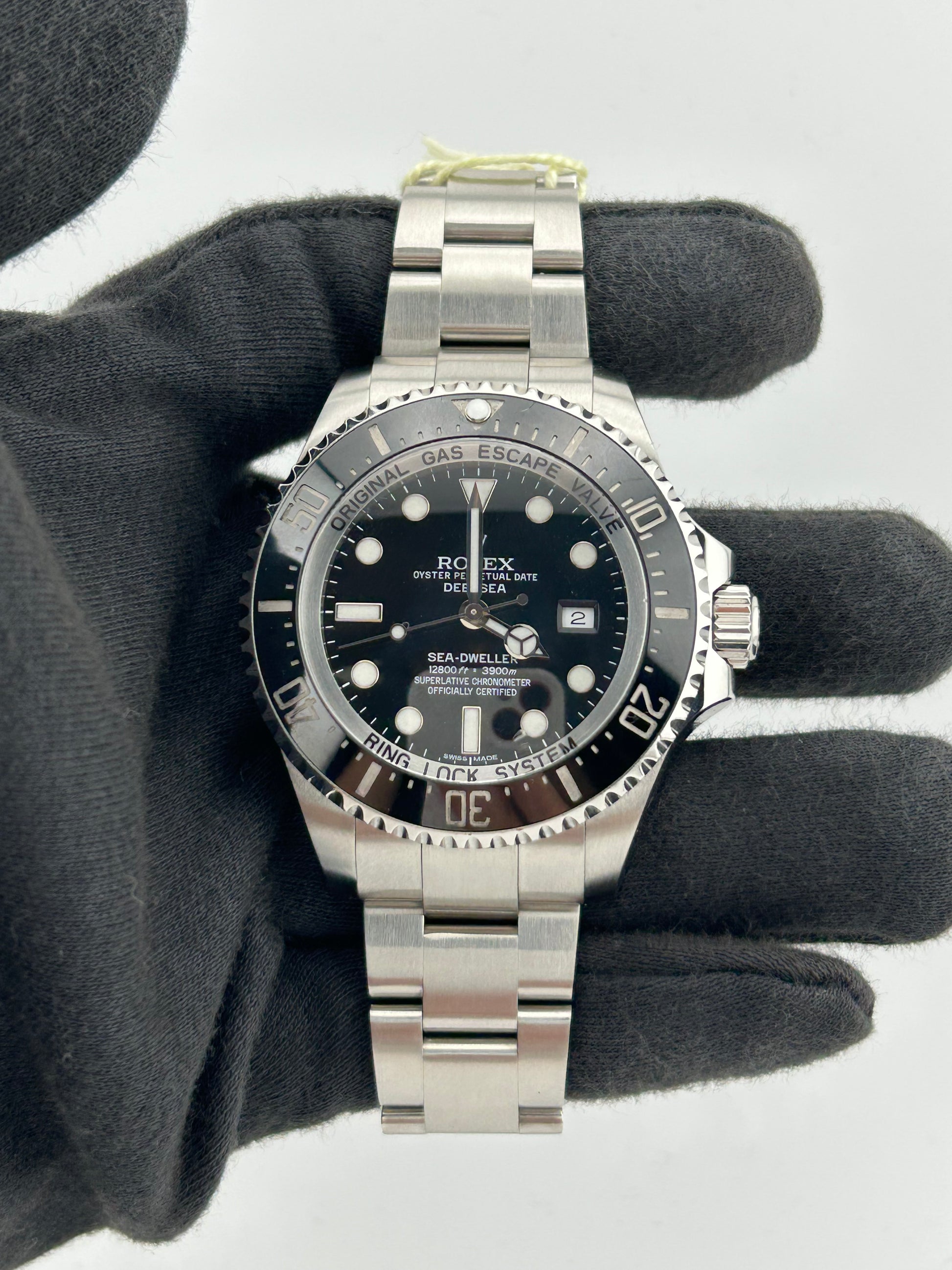 Rolex Sea-Dweller Deepsea Black Dial on Oyster Bracelet Ref. 116660 Card 2013