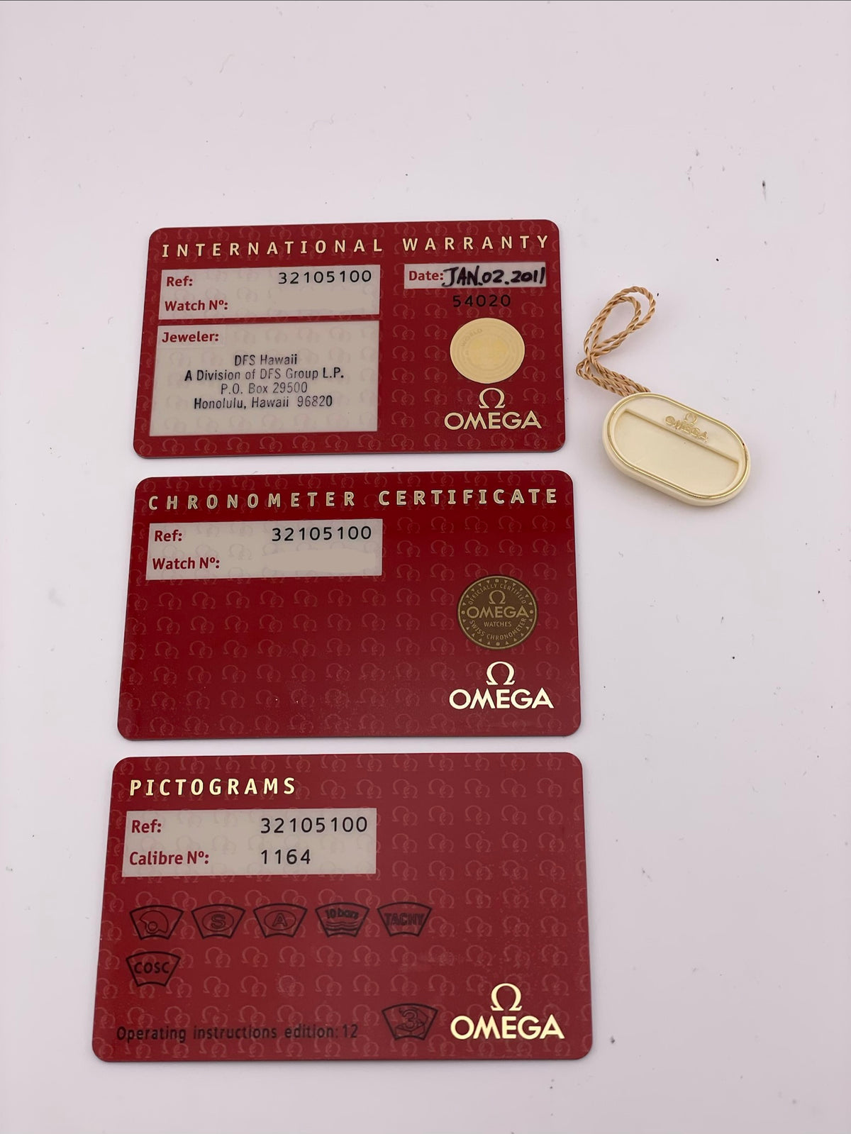 Omega Speedmaster Date Black Dial on Stainless Steel Bracelet Ref. 3210.51 Card 2011 — view 8