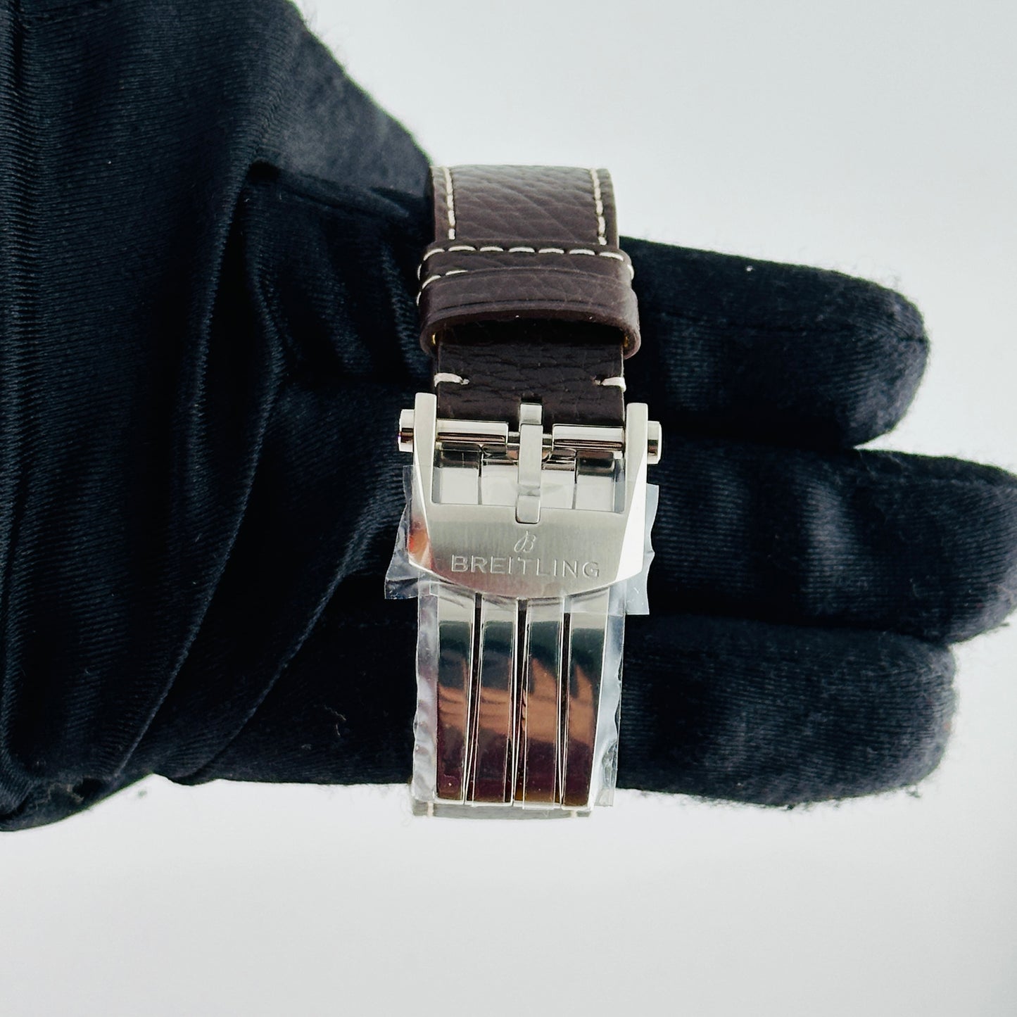 Breitling Top Time Green Dial on Leather Strap Ref. AB01762A1L1X1 Card 2025 — view 3