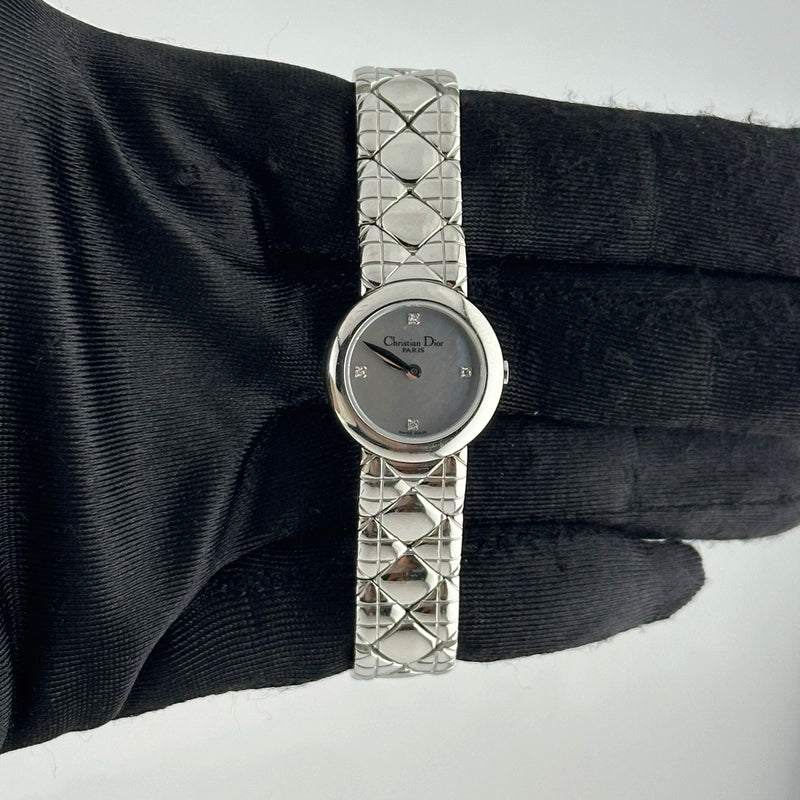 Christian Dior Christian Dior Factory Blue Mop Diamond Dial Ref D84100