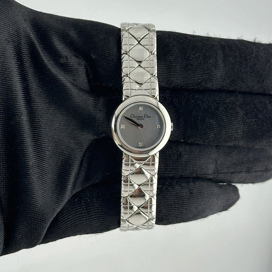 Christian Dior Christian Dior Factory Blue Mop Diamond Dial Ref D84100