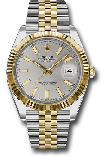 Rolex Datejust 41 Silver Index Dial on Jubilee Ref. 126333 Card 2024