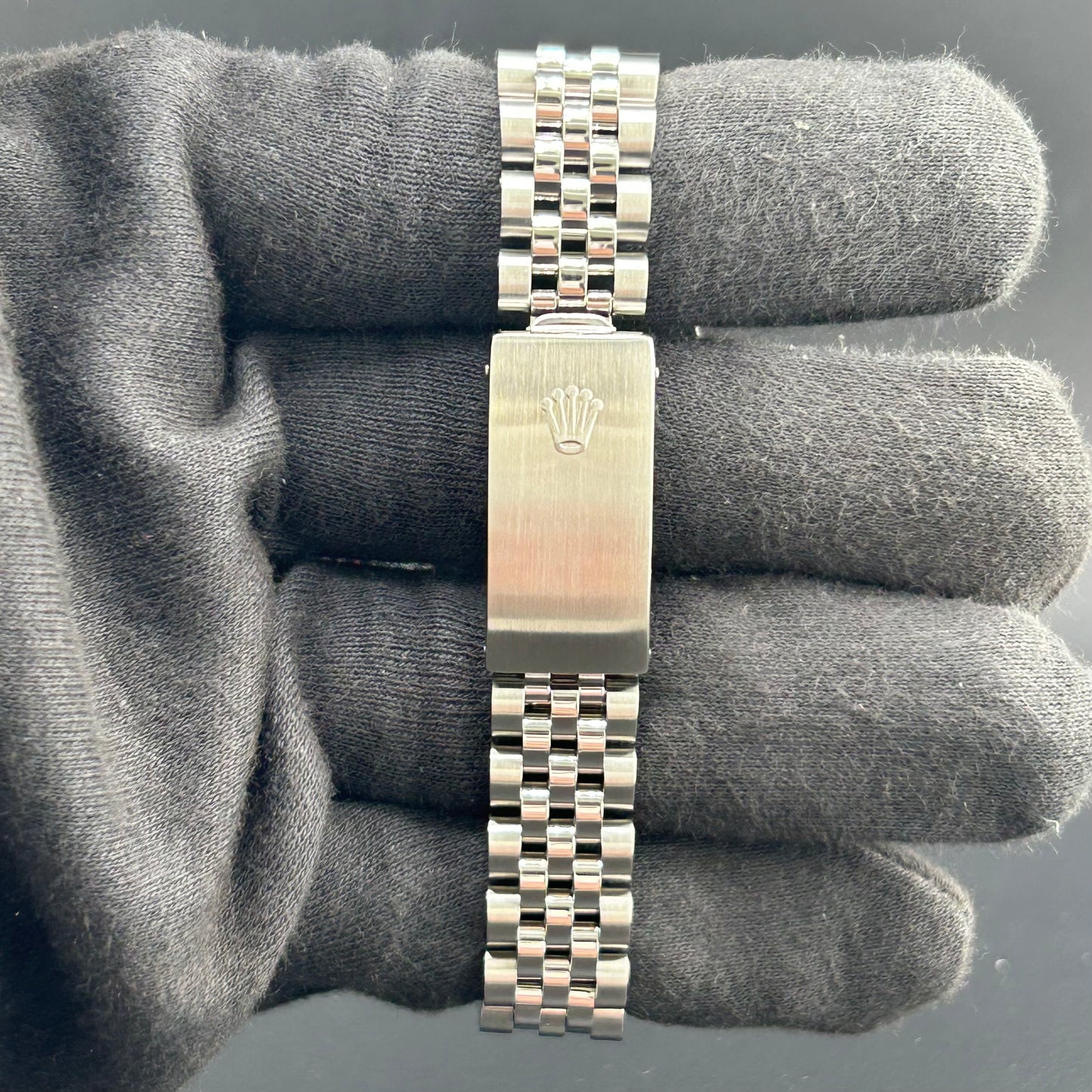 Rolex Datejust White Roman Dial on D Link Jubilee Ref. 68274 1989 — view 4